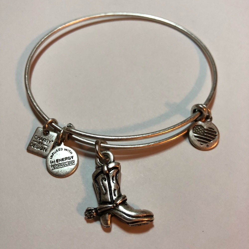 Alex and Ani Western Boot Bracelet